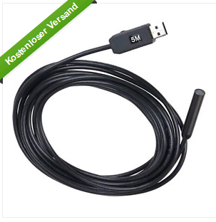 10M USB Waterproof Endoscope Borescope 01
